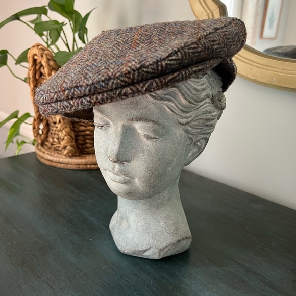 Cremieux tweed hat men’s one size green lining band. Fully lined. - Picture 7 of 7
